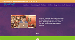 Desktop Screenshot of abigailwurf.com
