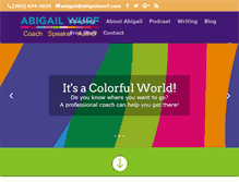 Tablet Screenshot of abigailwurf.com